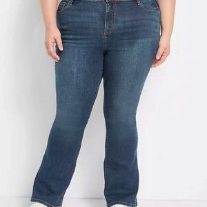NWOT Lane Bryant Boot Cut Jeans 14P